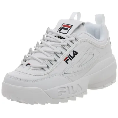 FILA DISRUPTOR II 100% authentic Men's White Shoes FW01655-111 L | eBay
