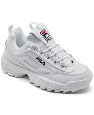 Amazon.com | Fila Mens Tri Runner Athletic Shoes 8 White/Navy | Road Running