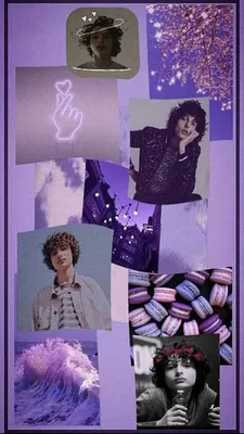Финн Вулфард, фиолетовый, странные дела, HD обои для телефона | Пикпикселей