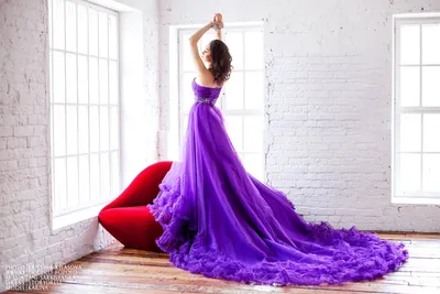 3D цветочное кружево, искусственное светло-фиолетовое платье для вечерние с  разрезом сбоку, платье с высоким воротником для вечеринки | AliExpress