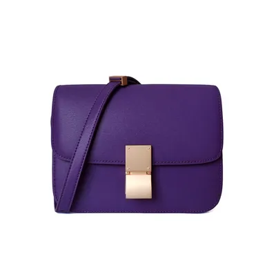 Chanel Purple Metallic Lambskin Medium Classic Double Flap Silver – Madison  Avenue Couture