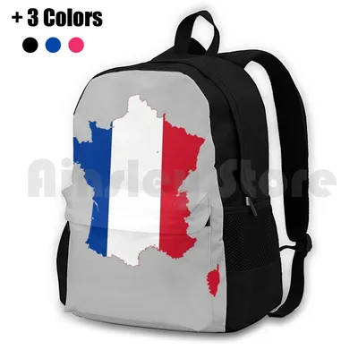 Карта флага Франции, наружный походный рюкзак, спортивная сумка для  верховой езды, альпинизма, карта флага Франции, Флаг Франции, символ  Фра..., артикул 1005002484533428, цена 12 р., фото и отзывы |  cafe-centralnoe.ru