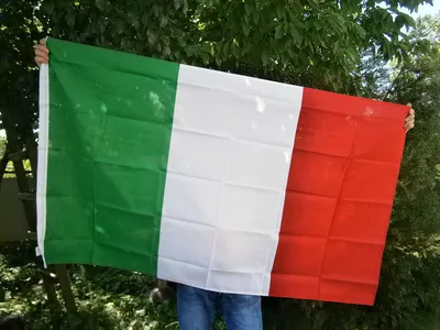 Купить Флаг Италии с металлическими люверсами 90x150 cм. MFH. Германия.,  цена 260 грн — Prom.ua (ID#1007561170)