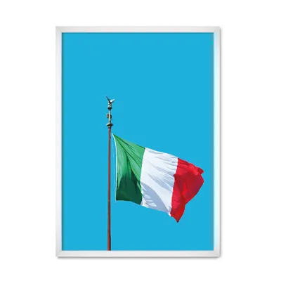 Купить постер для дома - Флаг Италии. - Мой Постер