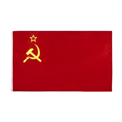Флаг СССР, 60x90/90x150 см, красный - купить по выгодной цене | AliExpress