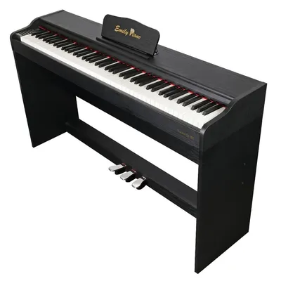 EMILY PIANO D-51 BK - Цифровое фортепиано со стойкой в комплекте — купить в  интернет-магазине OZON с быстрой доставкой
