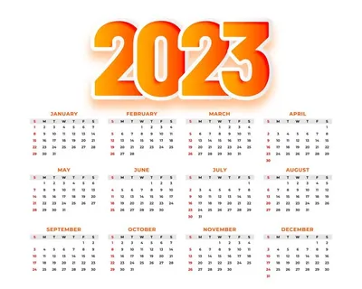 Календарь 2023: векторные изображения и иллюстрации, которые можно скачать  бесплатно | Freepik