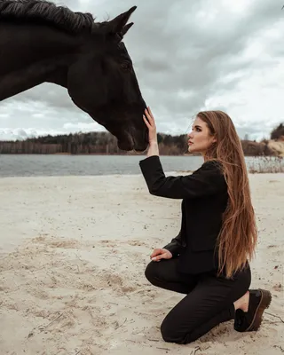 Фотосессия верхом. Зимняя фотосессия с лошадью