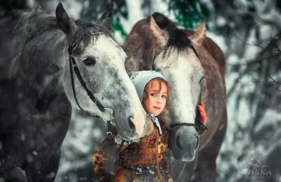 Фотосессия с лошадьми. Контент фотограф в Москве Лихачева Ксения