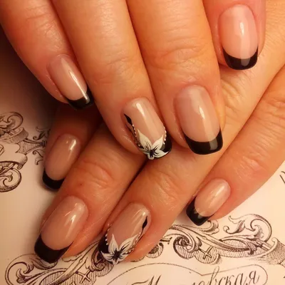 Френч с рисунком 2019: 100+ фото новинок, тенденций и трендов | Trendy nail  design, Manicure, Best nail art designs