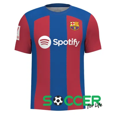 Футболка мужская Nike FC Barcelona 2020/21 Stadium Home — купить за 3399  рублей в интернет-магазине Спортмастер