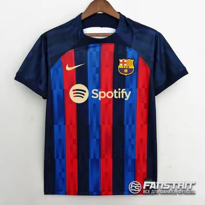 Футболка FC BARCELONA 22/23, домашняя цена 1 990 руб. | fanstrit.ru