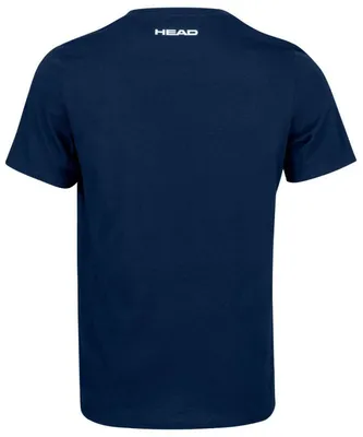 Футболка для мальчика теннисная Head Font T-Shirt B - dark blue - купить по  выгодной цене | Теннисный магазин Tennis-Store.ru