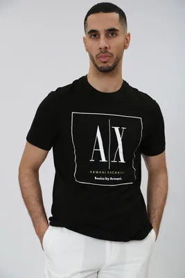 Футболка Armani Exchange 3RZTAG_ZJ8EZ_1200_BLACK купить в интернет-магазине  Med-Online.ru - Мёд