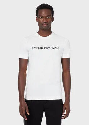 Футболкa Emporio Armani — Футболки — Мужская одежда — X-MODA.RU —  интернет-магазин модной одежды с доставкой по России