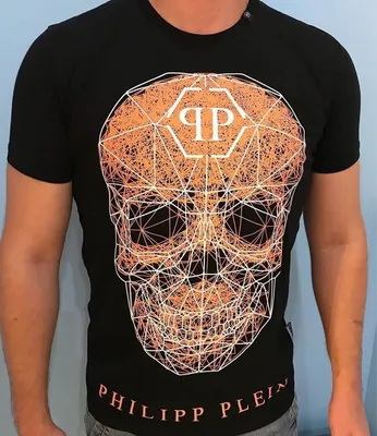 S\" Футболка Philipp Plein Филипп Плейн мужская брендовая Коттон черная  молодежная стильная модная (ID#1755211054), цена: 810 ₴, купить на Prom.ua