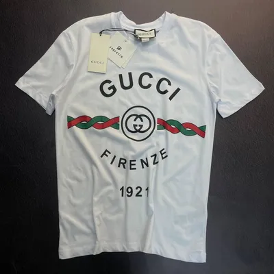 Хлопковая футболка Gucci ice cream Gucci для женщин - купить за 457600 тг.  в официальном интернет-магазине Viled, арт. 723566 XJE7M.1067_L_231