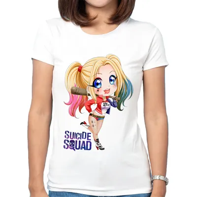 Футболка Harley Quinn Suicide Squad Mouth. Купить футболки Harley Quinn  Suicide Squad Mouth мерч майки, регланы, кенгурушки, толстовки в Киеве.  Доставка по Украине