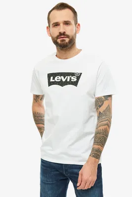 Футболка мужская Levi's 2248902130 белая XS - описание и фото на Мегамаркет