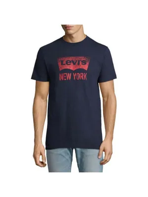 LEVIS New York Batwing T-Shirt Navy