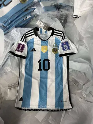 Размеры S-4XL Мужская Футболка Месси 10 сборная Аргентины Патчи 2022 Messi  Adidas Argentina (ID#1732852565), цена: 1230 ₴, купить на Prom.ua