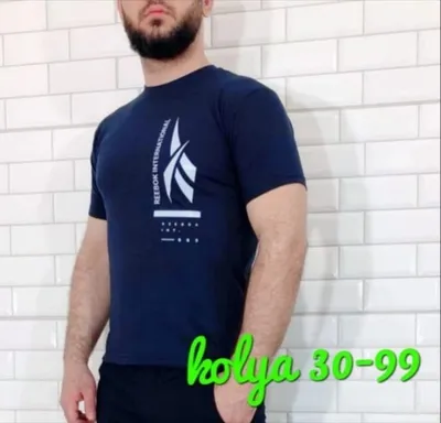 Reebok QQR Stacked Черный | Traininn Футболки