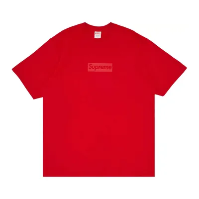 Футболка Supreme Tonal Box Logo, красный – заказать по выгодной цене из-за  рубежа в «CDEK.Shopping»