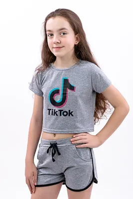 Tik Tok комплект детской одежды; Одежда для маленьких детей, детские  комплекты одежды для маленьких девочек От 2 до 16 лет толстовки с капюшоном  и комплекты с длинными штанами спортивный костюм | AliExpress