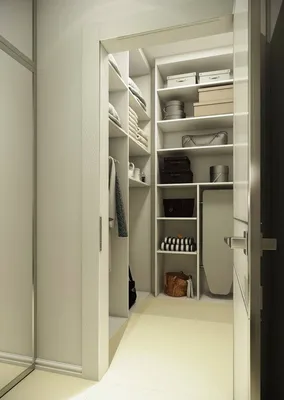 Дизайн кладовки в квартире под гардеробную - 87 фото