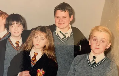 Такие маленькие: Том Фелтон поделился архивными фото со съемок «Гарри  Поттера»