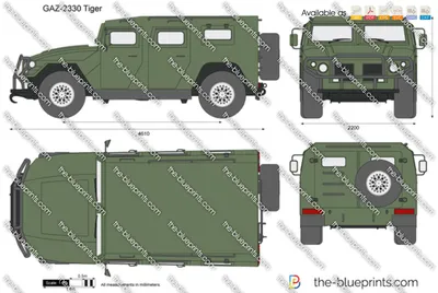 Бронеавтомобиль \"Тигр\" / ГАЗ-2330 | Энциклопедия военной техники