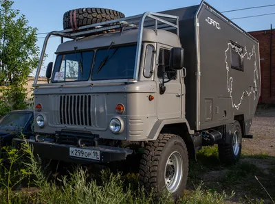 Обзор внедорожного автодома на базе ГАЗ-66 | Klimovs-Travels