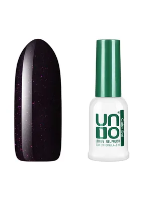 Купить гель лак для ногтей UNO для маникюра и педикюра, с блестками,  плотный, фиолетовый, 8 мл, цены на Мегамаркет | Артикул: 100031287855