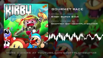 Gourmet Race (Doom Version) [HQ] from Kirby Super Star by Geoffrey Day 🎸  Argent Metal - YouTube