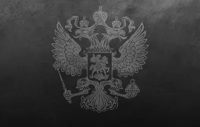 Обои серый, стена, царапины, герб, россия, двуглавый орел, герб России  картинки на рабочий стол, раздел разное - скачать