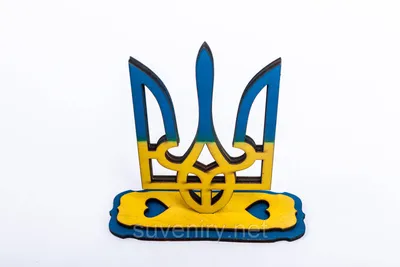 Деревянные статуэтки Герб Украины оптом в Украине от интернет-магазина  \