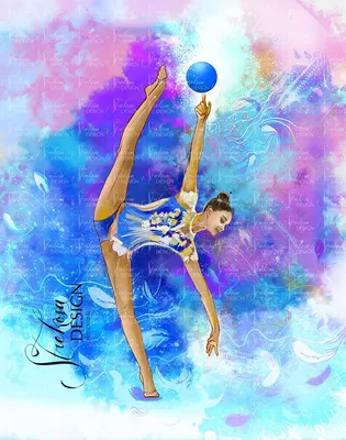 Рисунок на тему художественная гимнастика (47 фото) » рисунки для срисовки  на Газ-квас.ком