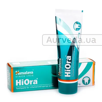 Купить Зубная паста Хиора 50 г Хималая (HiOra Toothpaste Himalaya)  пародонтоз гингивит, цена 80 грн — Prom.ua (ID#1269411307)