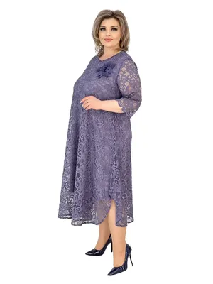 Гипюровое платье больших размеров пышная ASY BEM 166094773 купить за 2 184  ₽ в интернет-магазине Wildberries