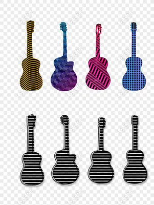 свободно Цветная усиленная черная линия текстуры гитары PNG \u0026 AI  изображения скачать _ размер 1024 × 1370 px, ID 832715592 - Lovepik
