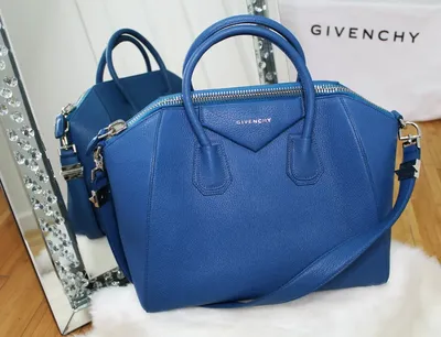 GIVENCHY BLUE BAG | eBay