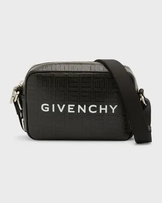 Givenchy logo buckle nylon and leather small messenger bag – Apalboutique