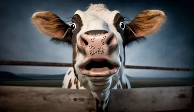 Глаза коровы арт - 69 фото