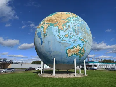 Самый большой глобус Европы, достопримечательность, Смоленская область,  Дорогобужский район — Яндекс Карты