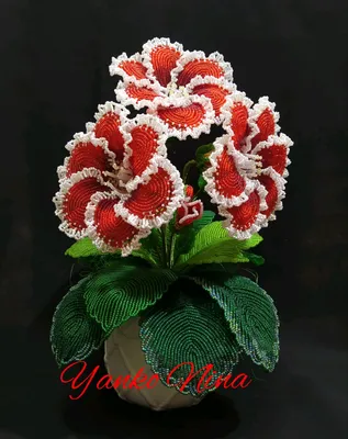 Цветок Глоксиния. Высота цветка вместе с горшком 30 см – купить онлайн на  Ярмарке Мастеров – Q2XP8RU | Цветы, Прохладный