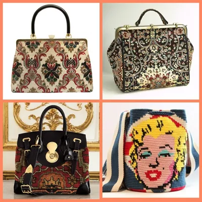 Гобеленовые сумки: от ретро до современности | Sumka96.ru | Дзен