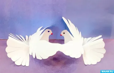 Птица ОРИГАМИ Голубь из бумаги | Поделки из бумаги | Оригами из бумаги |  ORIGAMI Bird paper Tutorial - YouTube