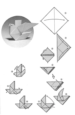 Голубь мира поделка из бумаги - фото и картинки: 68 штук
