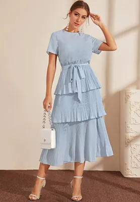 Женское вечернее платье без рукавов, голубое платье с перьями и блестками,  сексуальное платье на лето | AliExpress