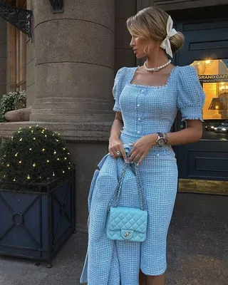 Шикарное голубое платье на выпускной Интернет-магазин Barlita.ru